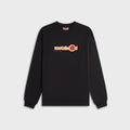 Metalwood Word Long Sleeve Tee - Black