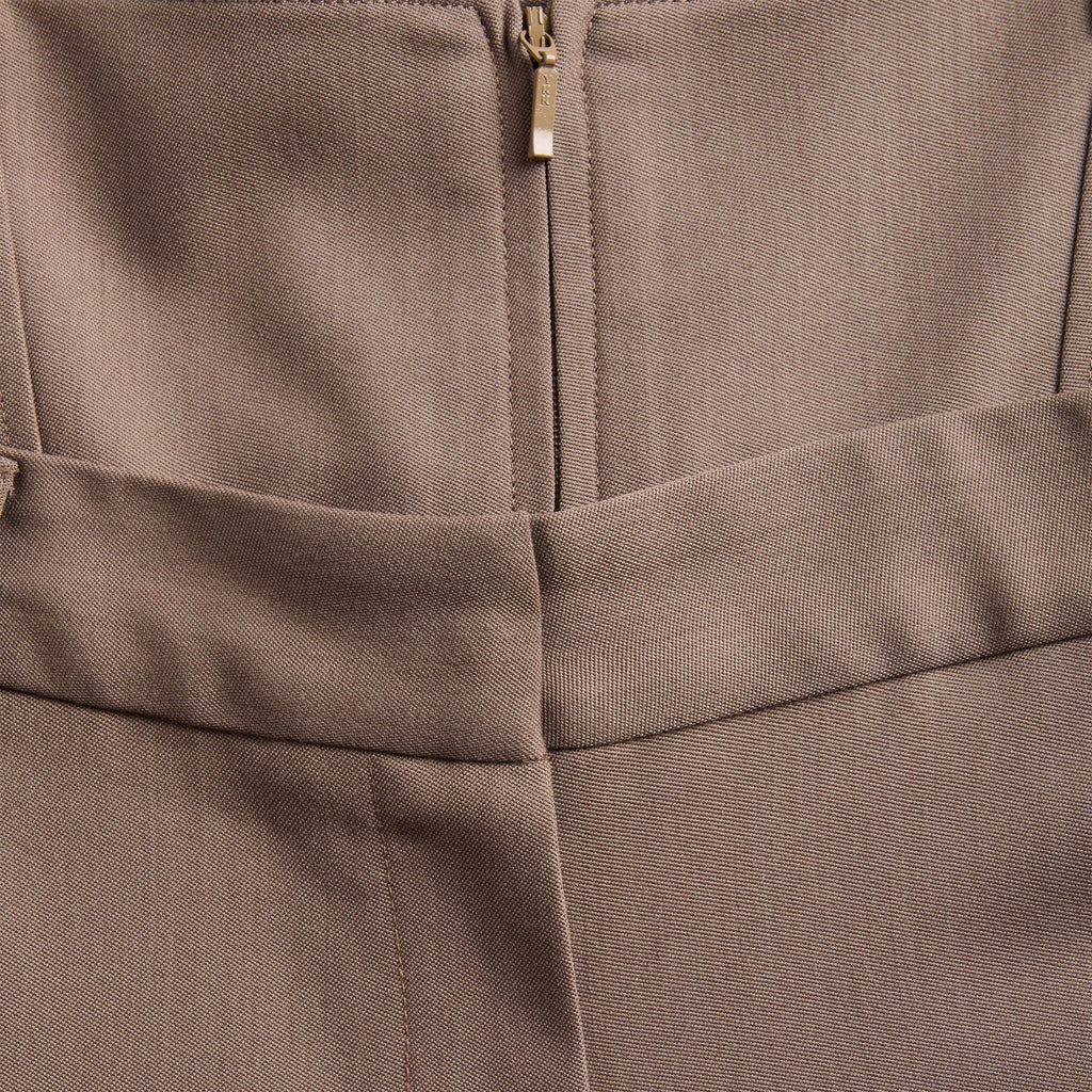 KNWLS Jett Cropped Culotte Trousers - Taupe