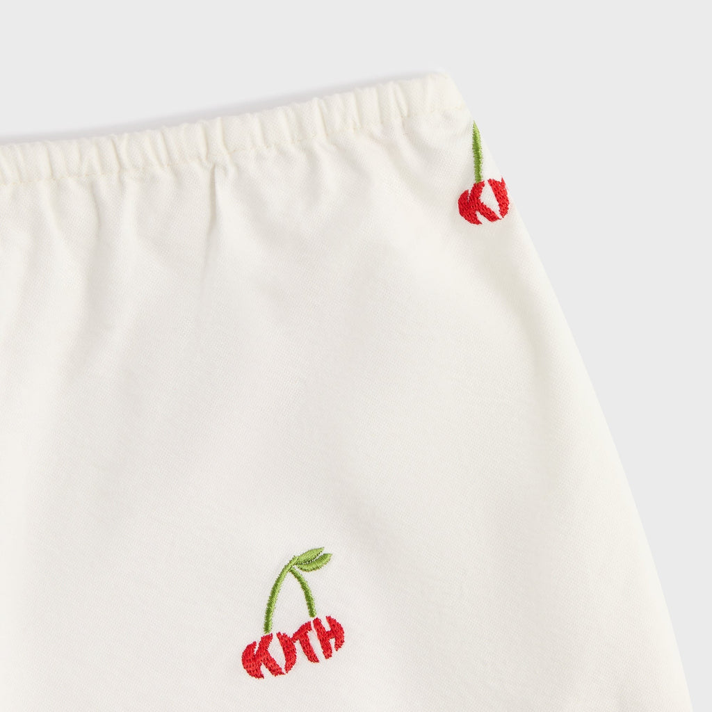 Kith Women Esbe Cherry Oxford Micro Short - White