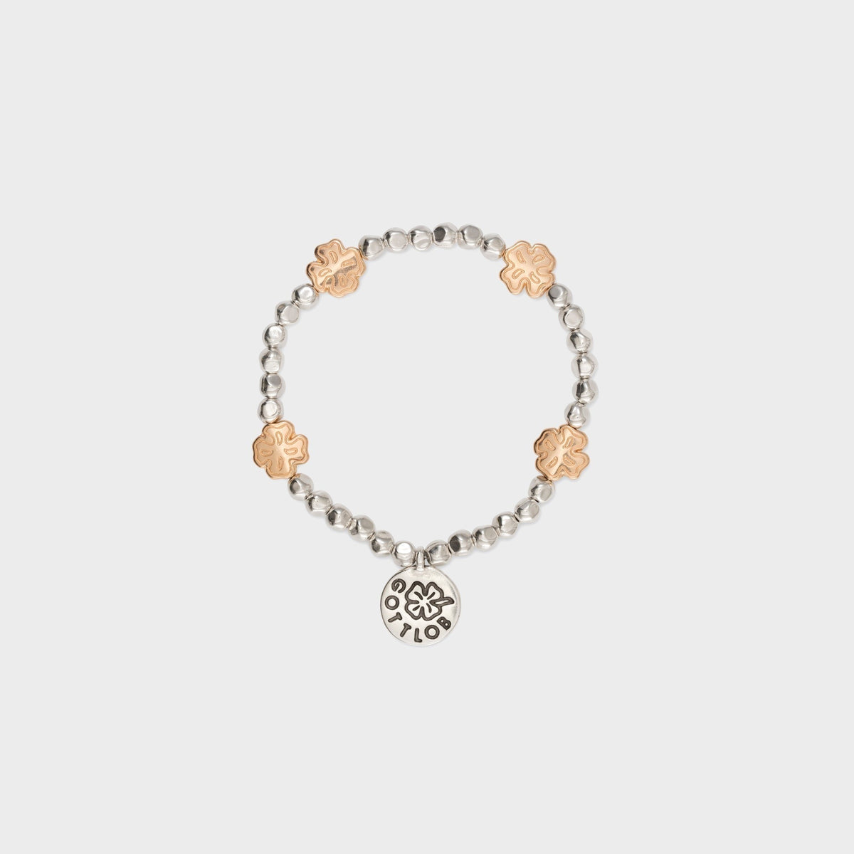 Gottlob Edition No. 7 Bracelet - Silver / Rose Gold