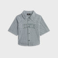 Kith Kids Blocked Gingham Apollo Shirt - Stadium