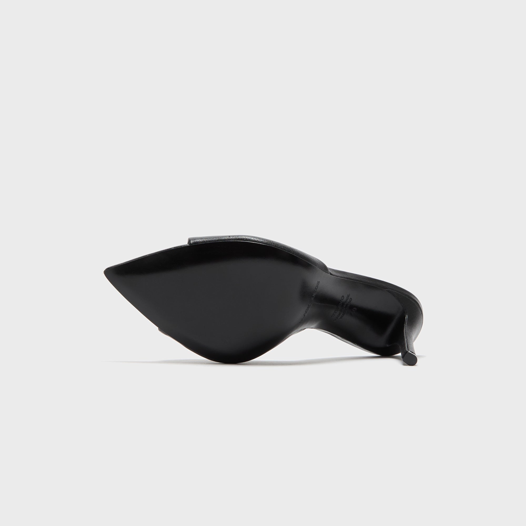 Black Suede Studio Brea - Black Leather