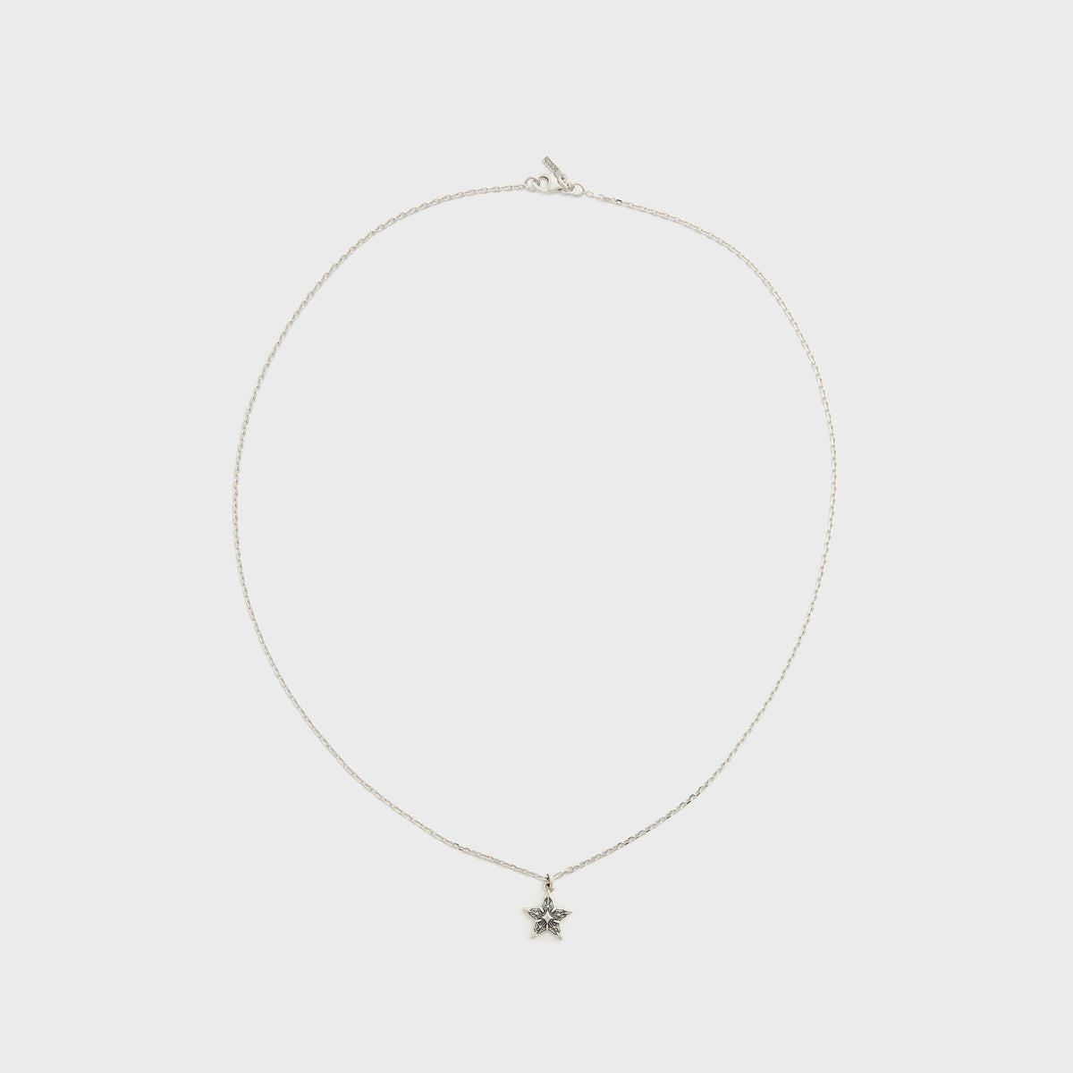 Emanuele Bicocchi Stella Notre Dame Small Necklace - Silver