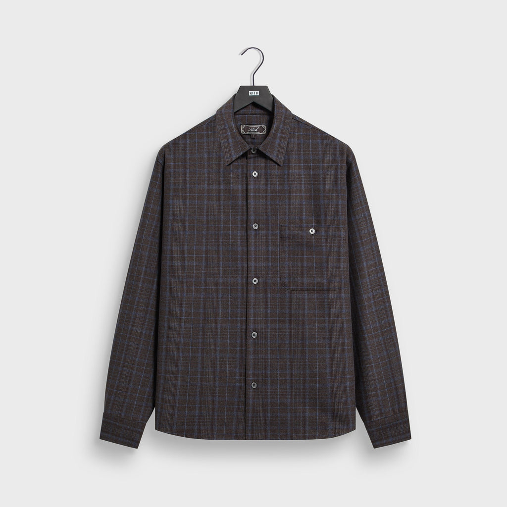 Kith Flannel Tomas Shirt - Nocturnal