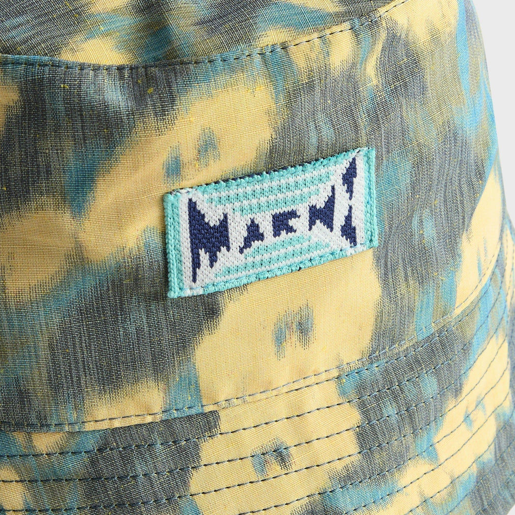 Marni Floral Bucket Hat - Cobalt