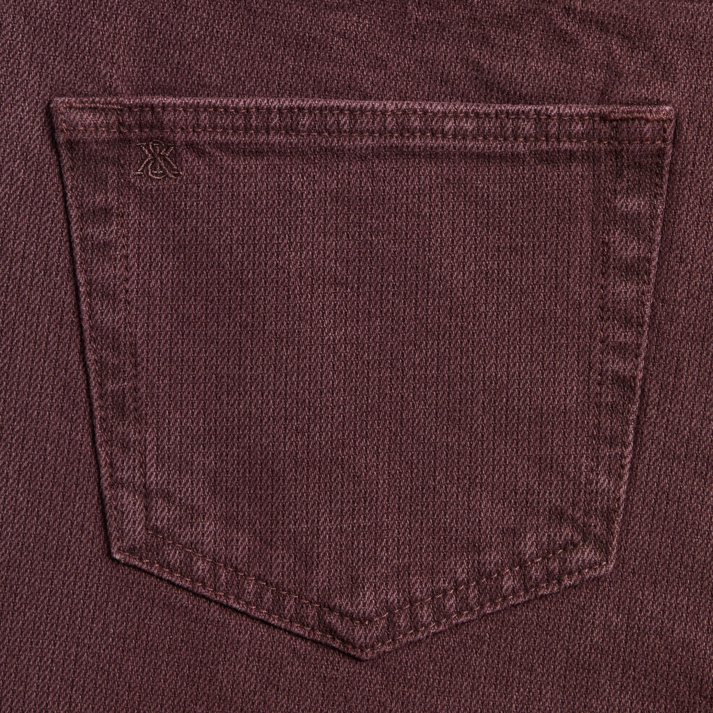Kith Herringbone Denim Webster Chill - Rich
