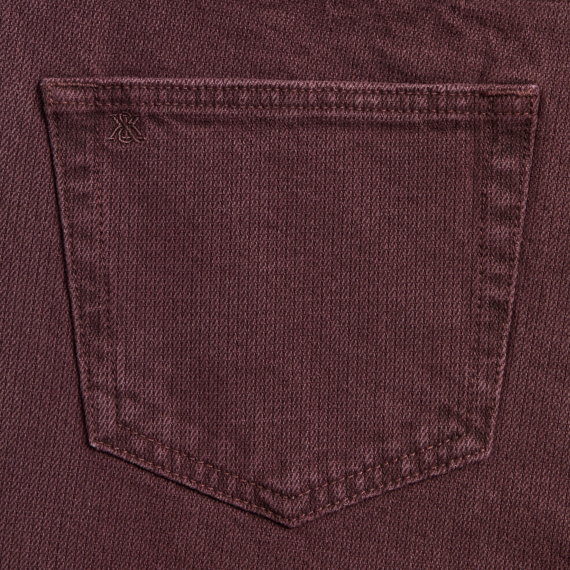 Kith Herringbone Denim Webster Chill - Rich