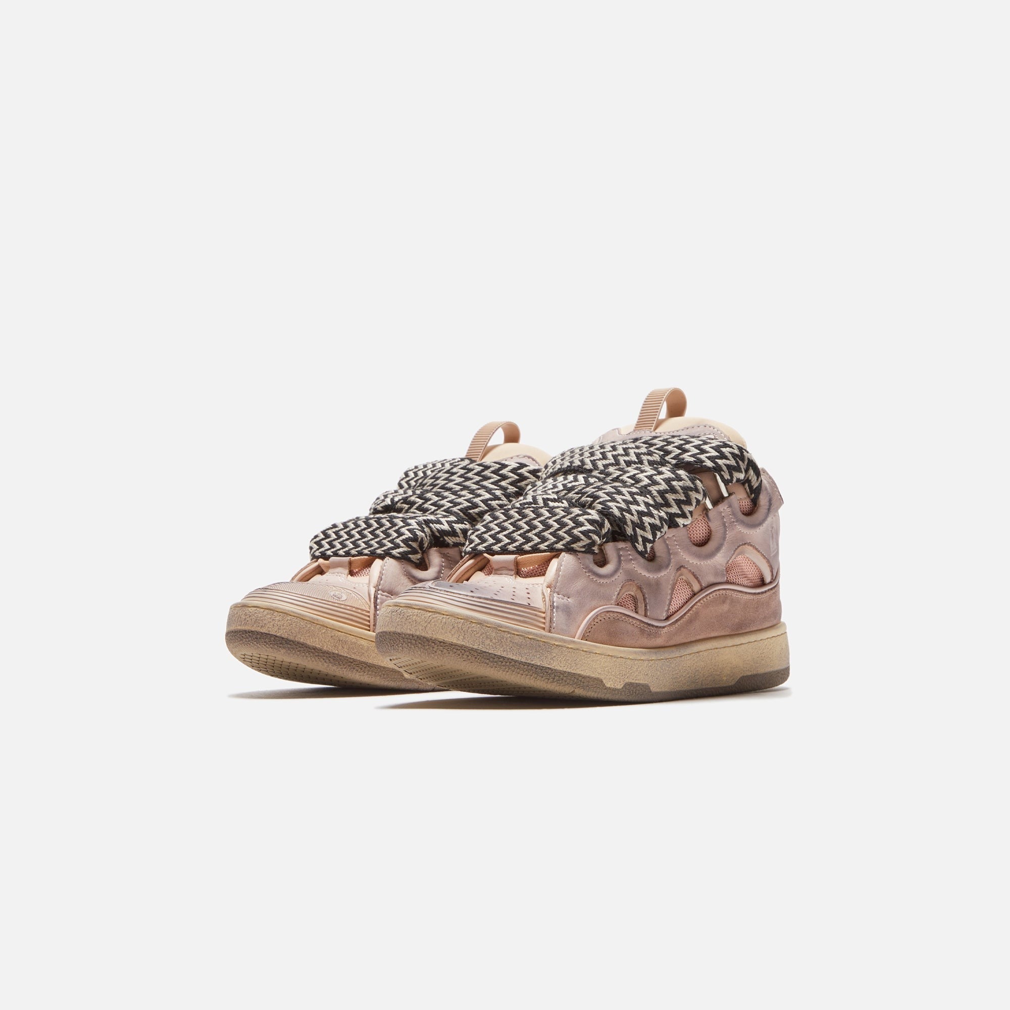 Lanvin Curb Sneakers - Distress Pink