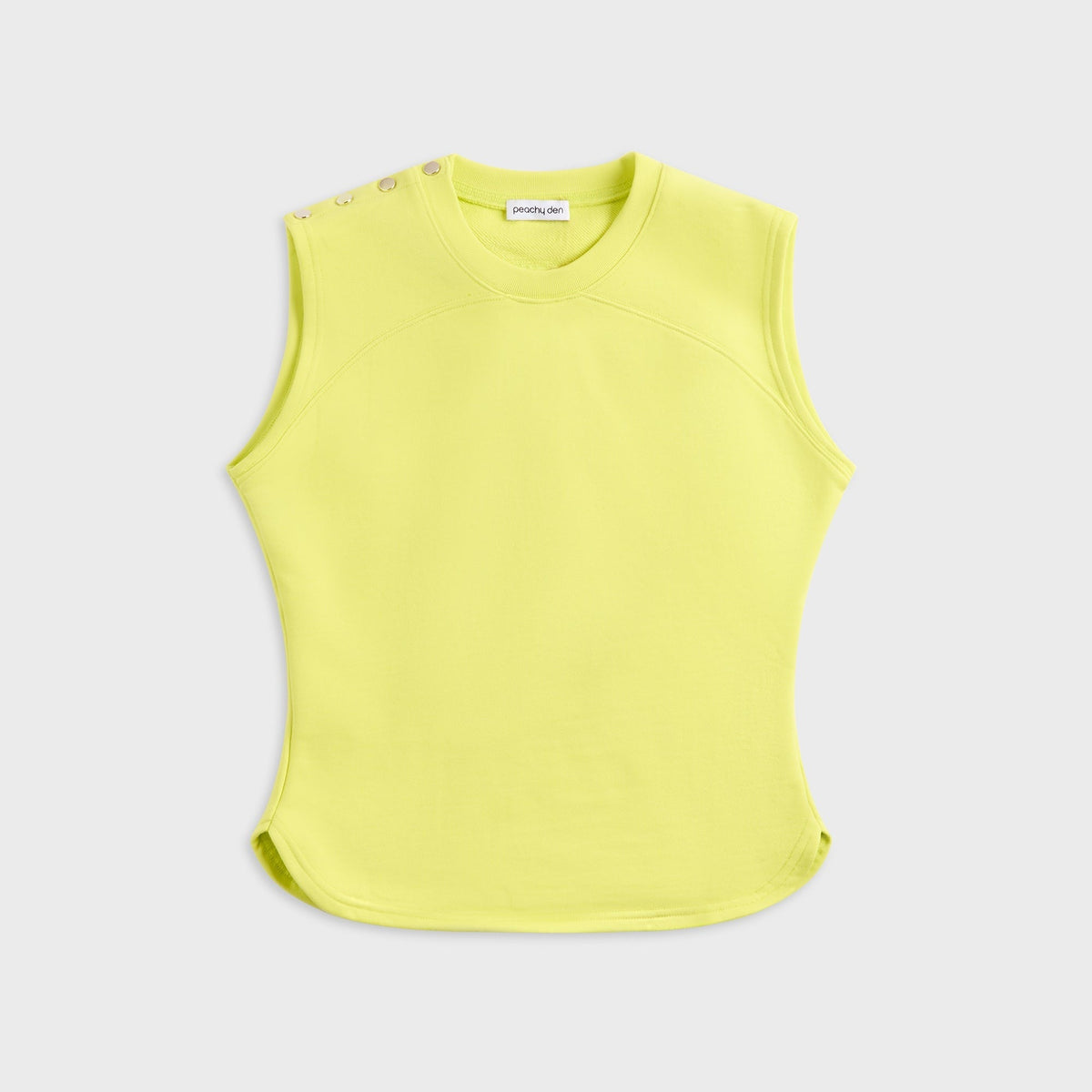 Peachy Den Trixie Vest - Highlighter