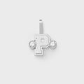 Greg Yuna Sÿlver Babÿ Umlaut Initial 'P' Pendant - Sterling Silver