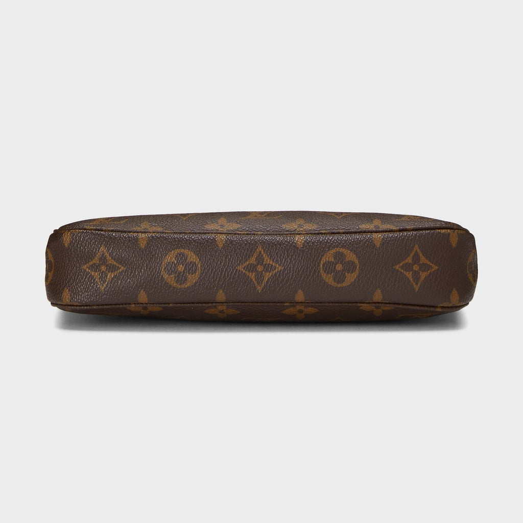 WGACA Louis Vuitton Monogram Pochette Accessoires V2 Bag - Brown