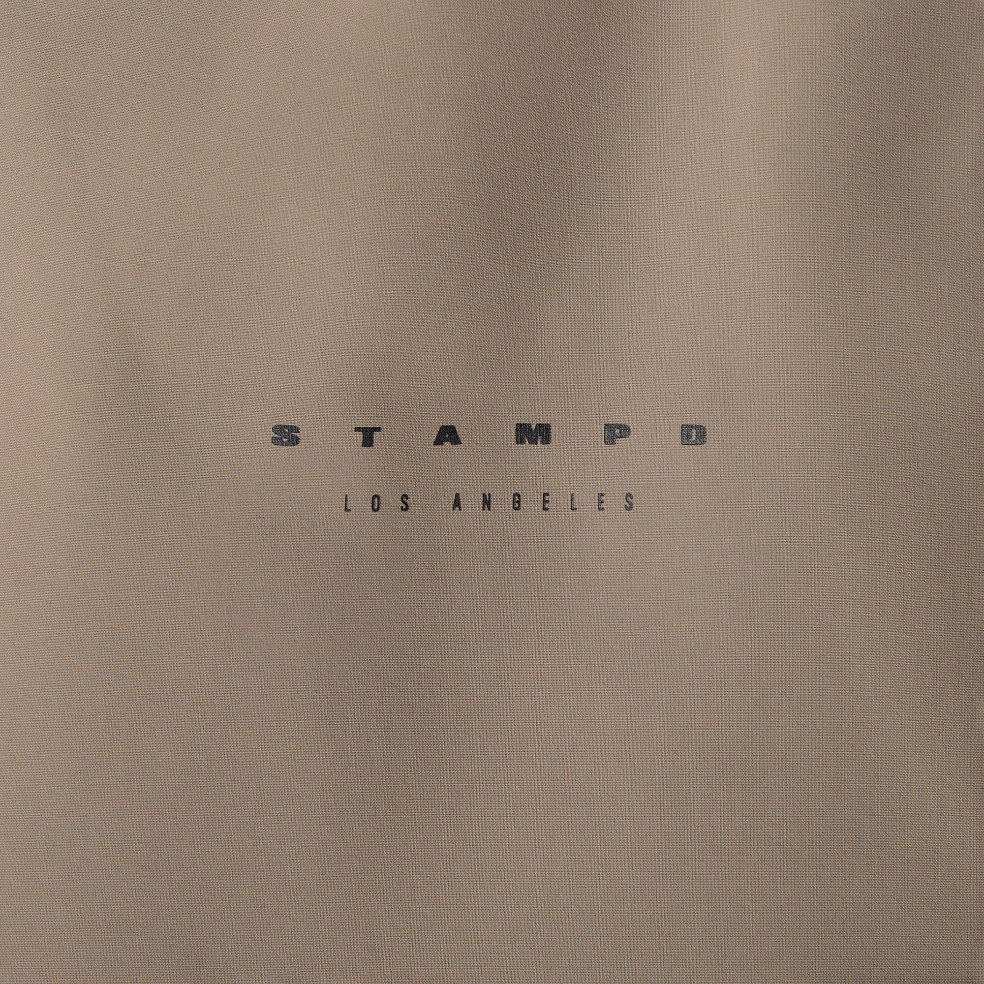 Stampd Nylon Wide Leg Pant - Sepia