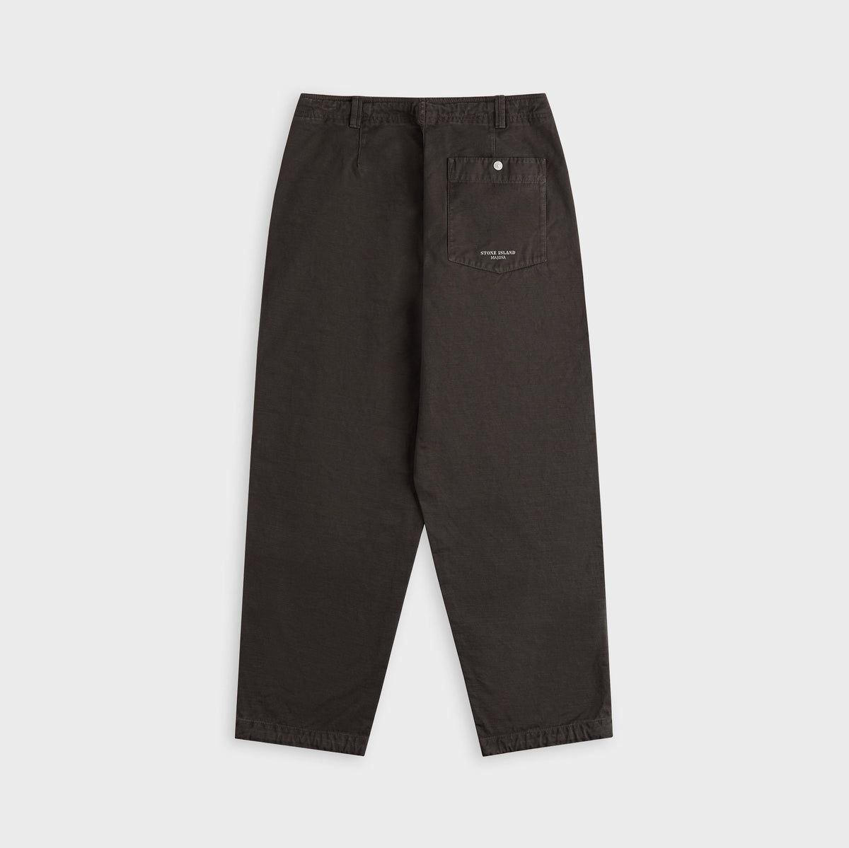 Stone Island Marina Slub Cotton Cargo Pant - Lead Grey