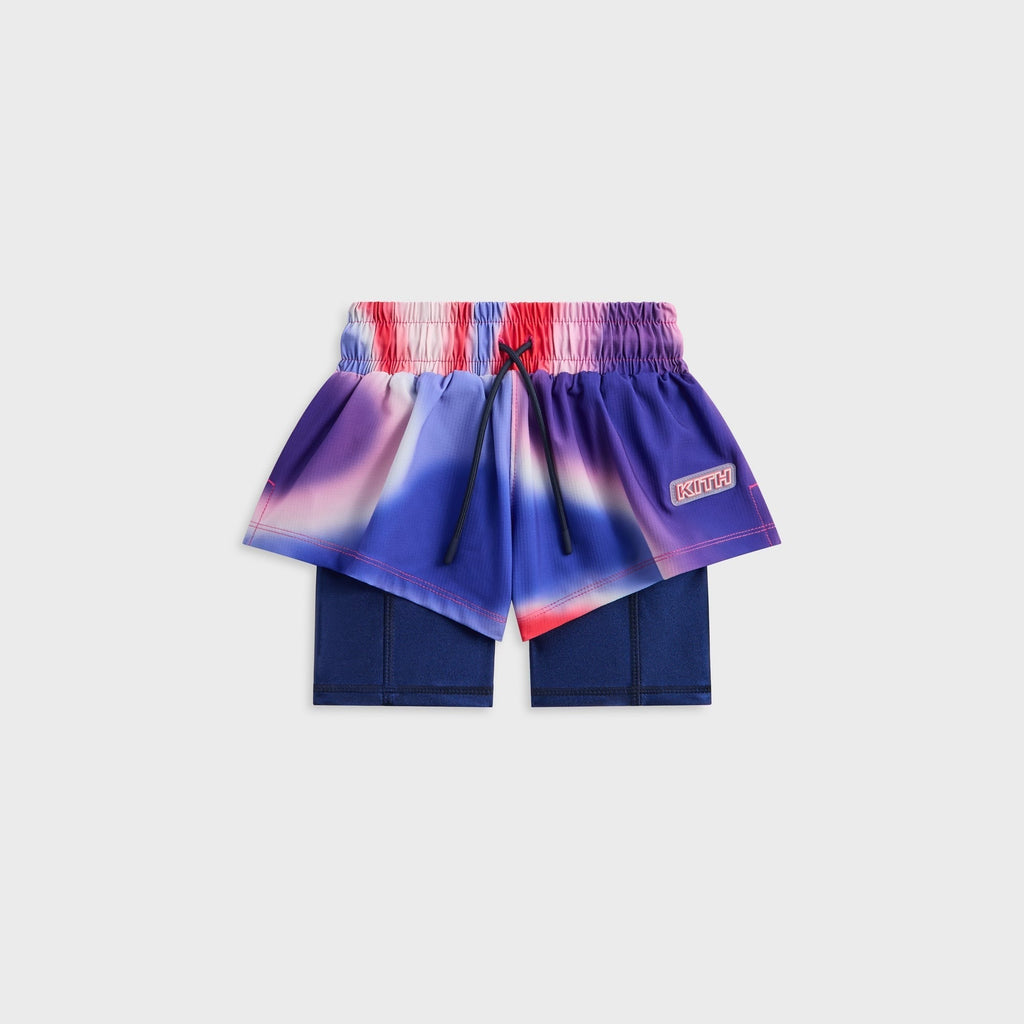 Kith Kids Printed Jazmyn II Active Short - Tempo