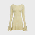 Asta Resort Rafaella Mini Dress - Lemon