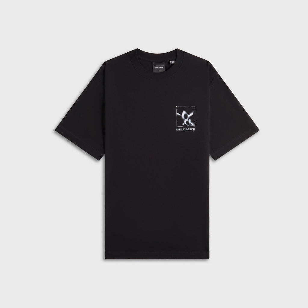 Daily Paper Shadow Grid Tee - Black