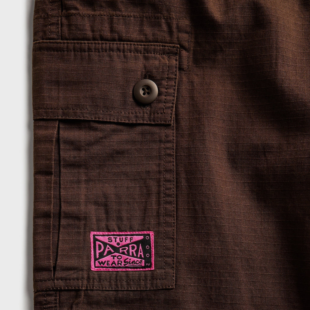 by Parra Stuff Cargo Pant - Brown