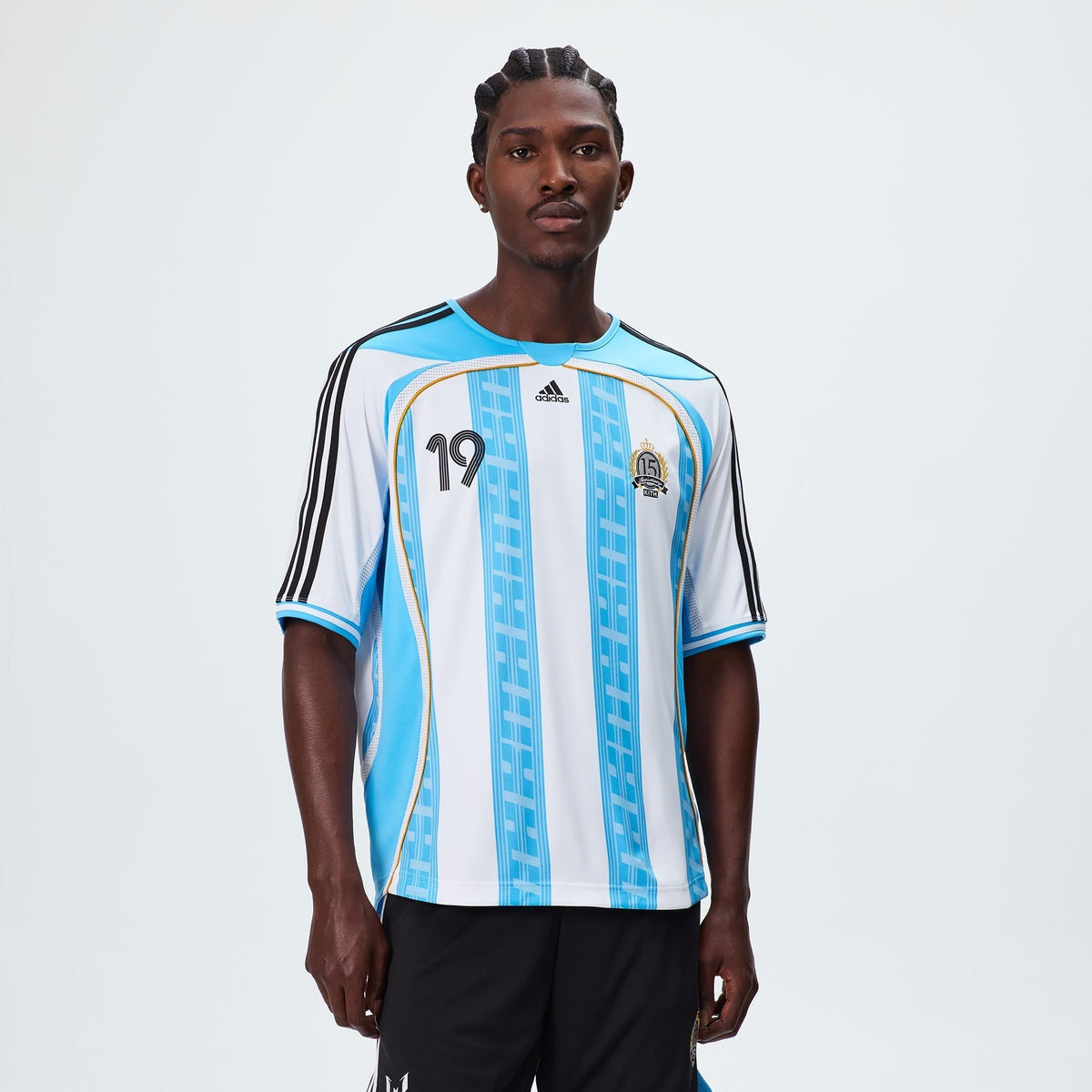 Kith & Messi for adidas Football Jersey - Blue / White