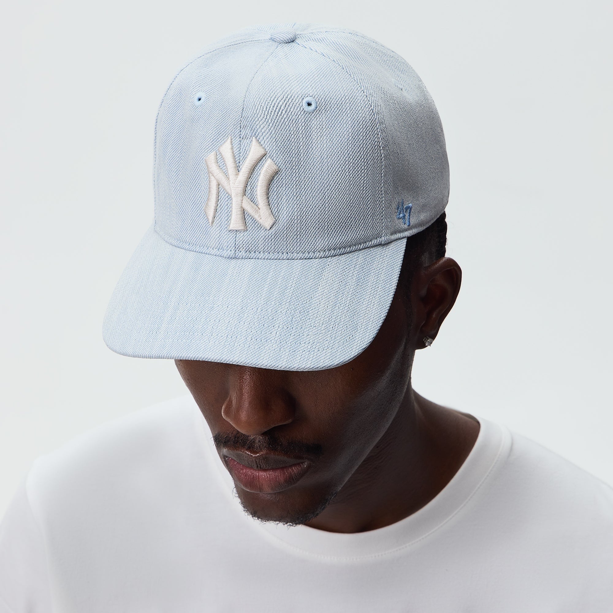 Kith & '47 for the New York Yankees Denim Franchise LS Cap - Dream Indigo