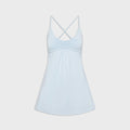 Frankies Bikinis Lulu Mini Dress - Frosting
