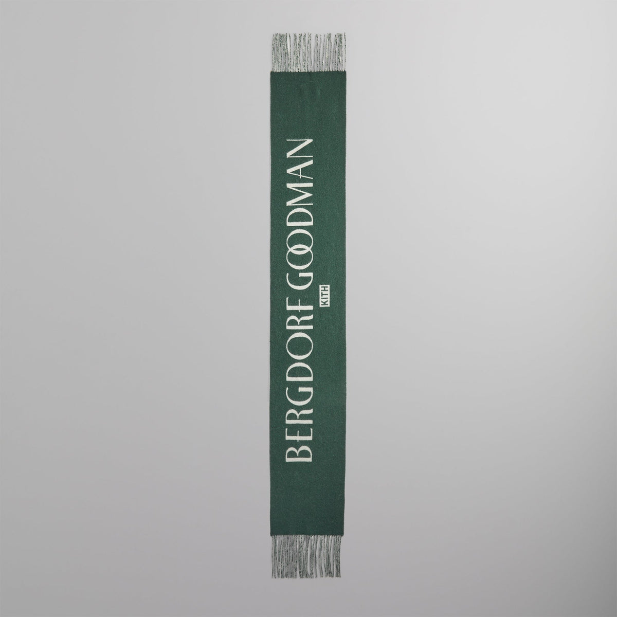 Kith for Bergdorf Goodman Logo Jacquard Double Face Scarf - Stadium