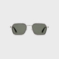 Gucci GG2074S Square Frame Sunglasses - Silver / Grey