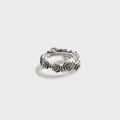 Emanuele Bicocchi Rose Band Ring - Silver