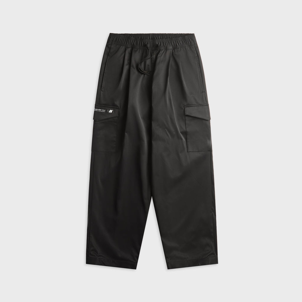 WTAPS MILT2601 Poly Satin Trouser - Black