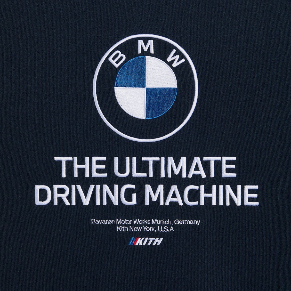 Kith for BMW Quote Vintage Crewneck - Nocturnal