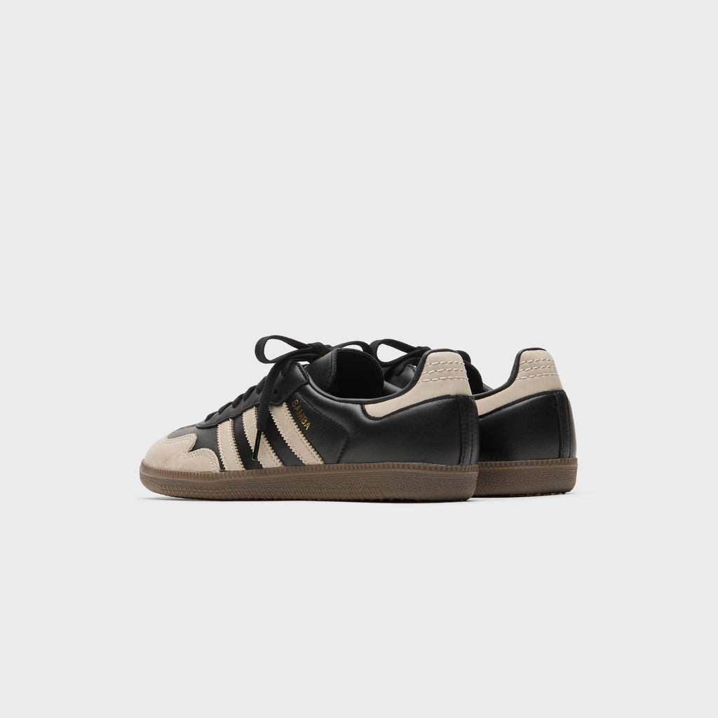 adidas WMNS Samba OG - Core Black / Wonder Beige / Gold Metallic