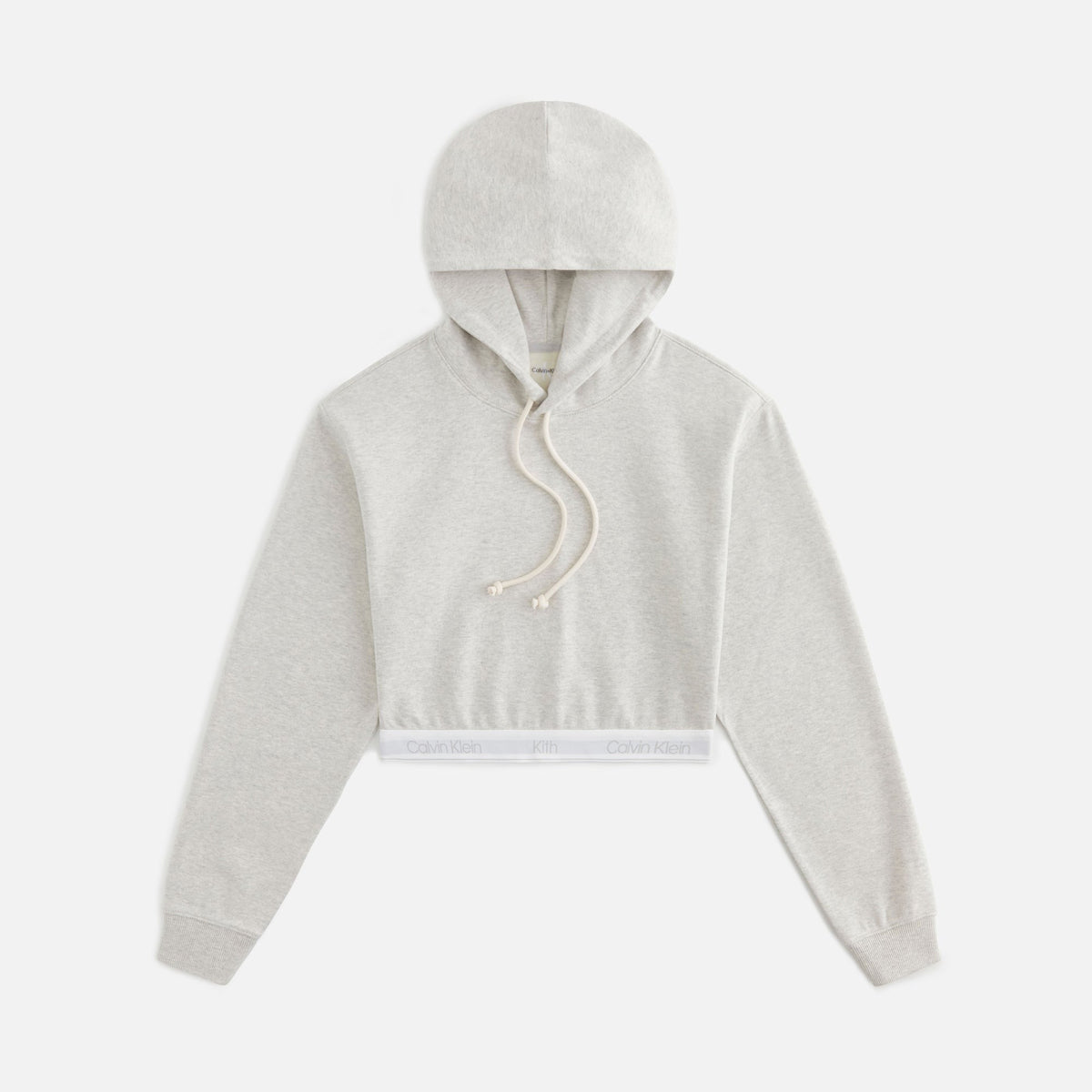 Kith Women for Calvin Klein Alexa Hoodie - Light Heather Grey