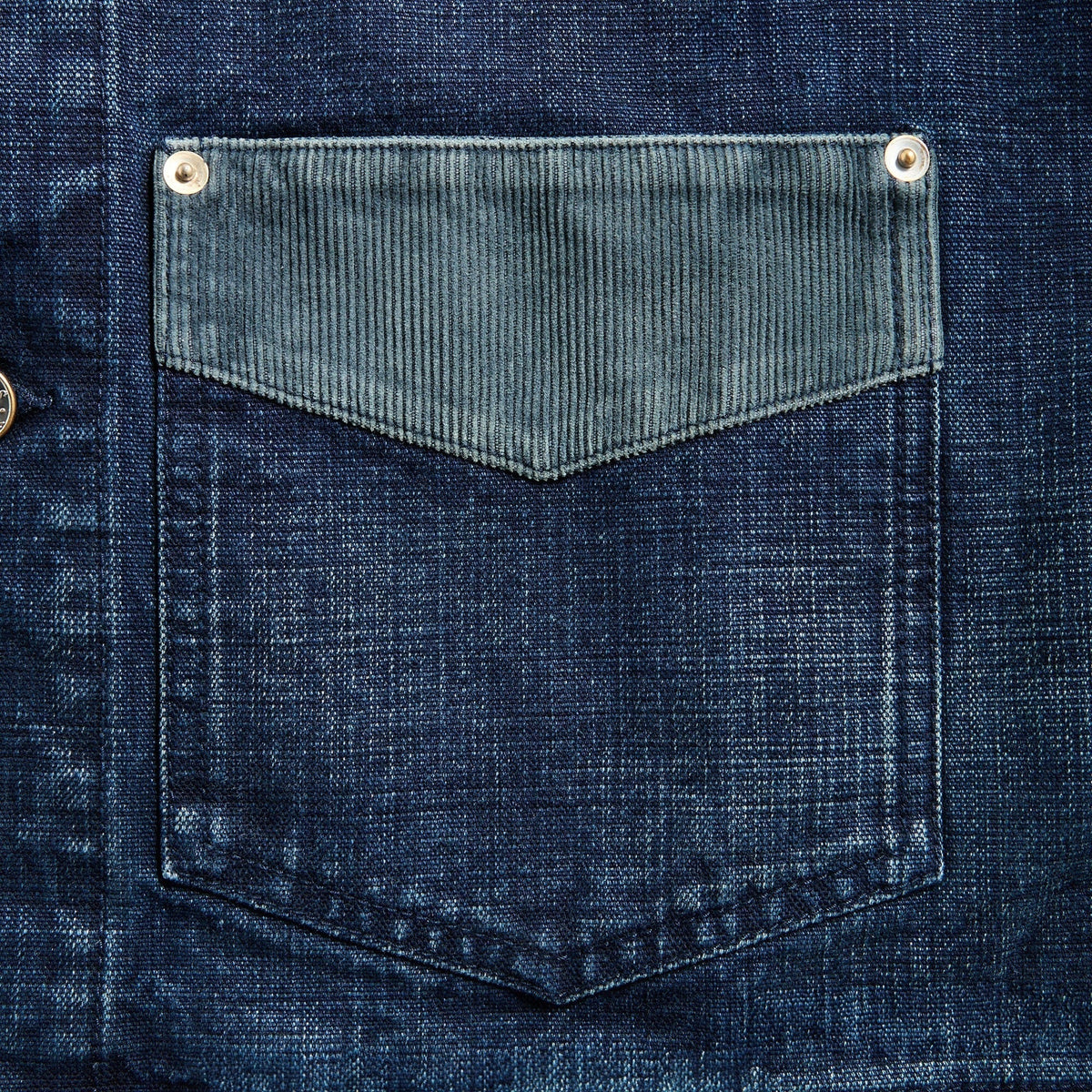 Wales Bonner Sierra Canvas Jacket - Indigo