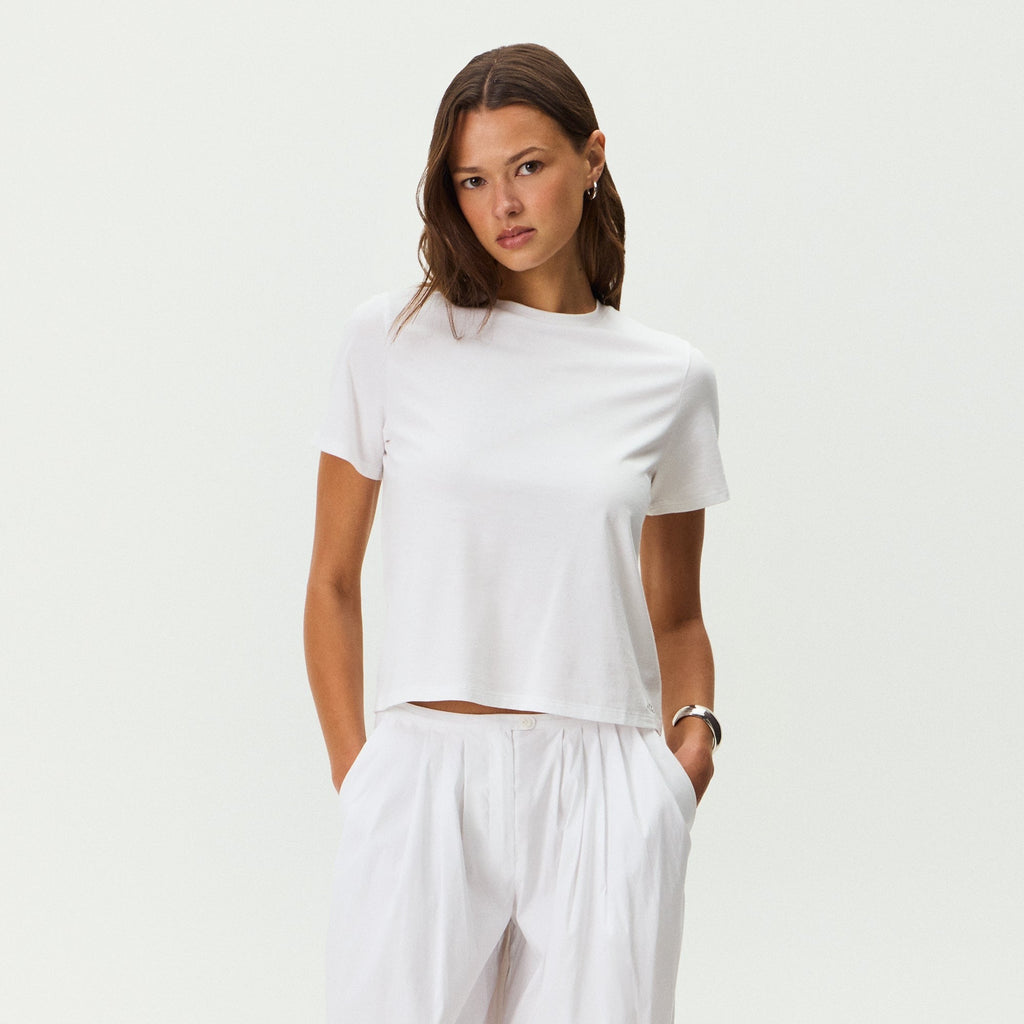 Kith Women Maggie Slim Tee - White