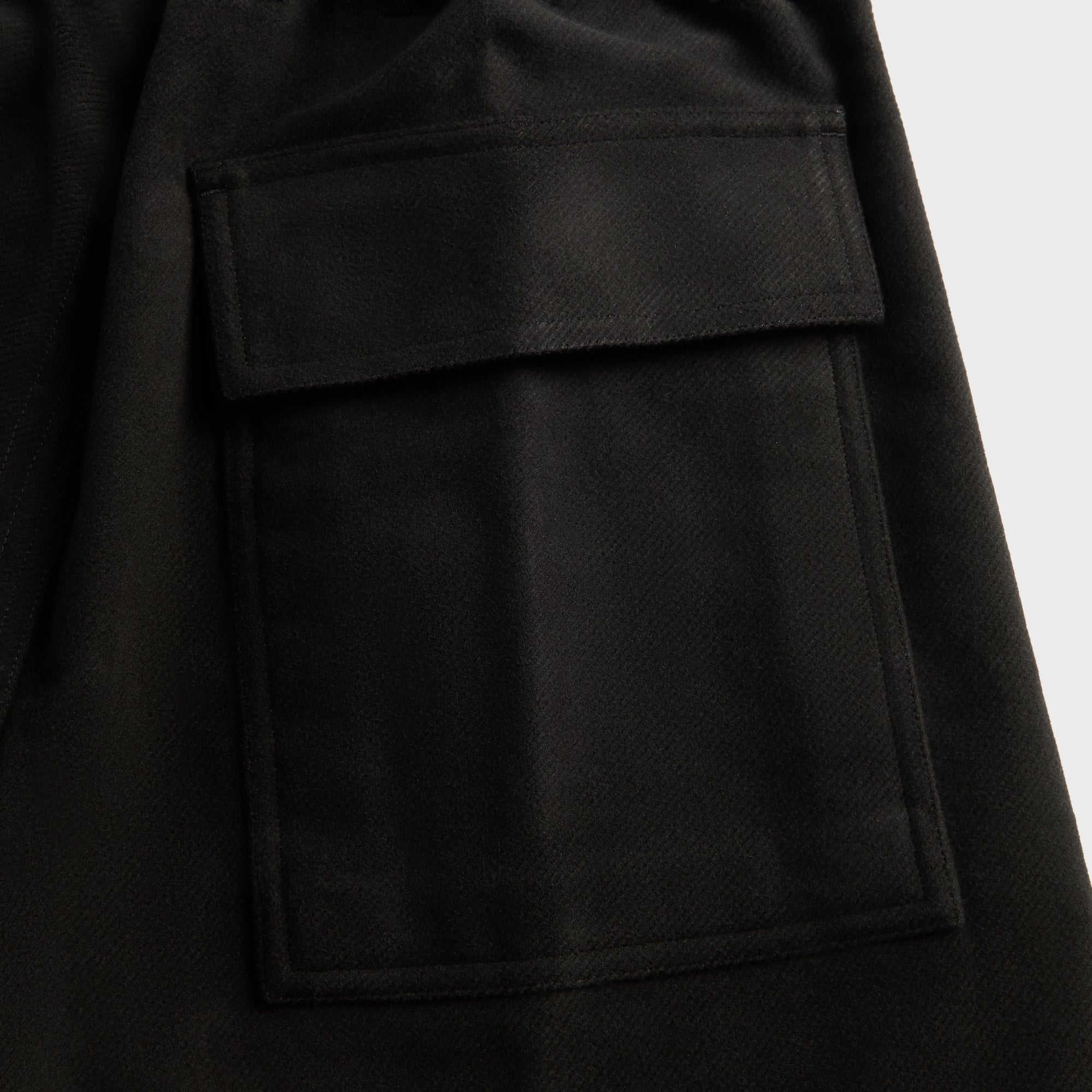 Rick Owens Dietrich Drawstring Pant - Black