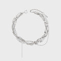 Justine Clenquet Grace Choker - Palladium