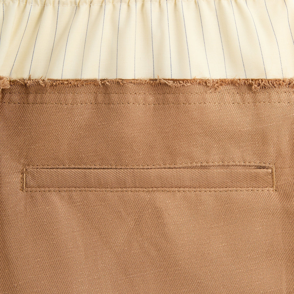 &Kin Linen Viscose Twill Emil Short - Strand