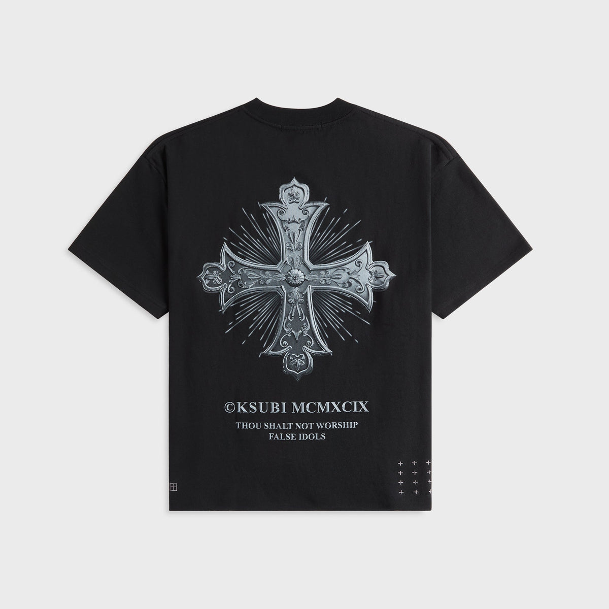 Ksubi False Idols Ekcess Short Sleeve Tee - Jet Black