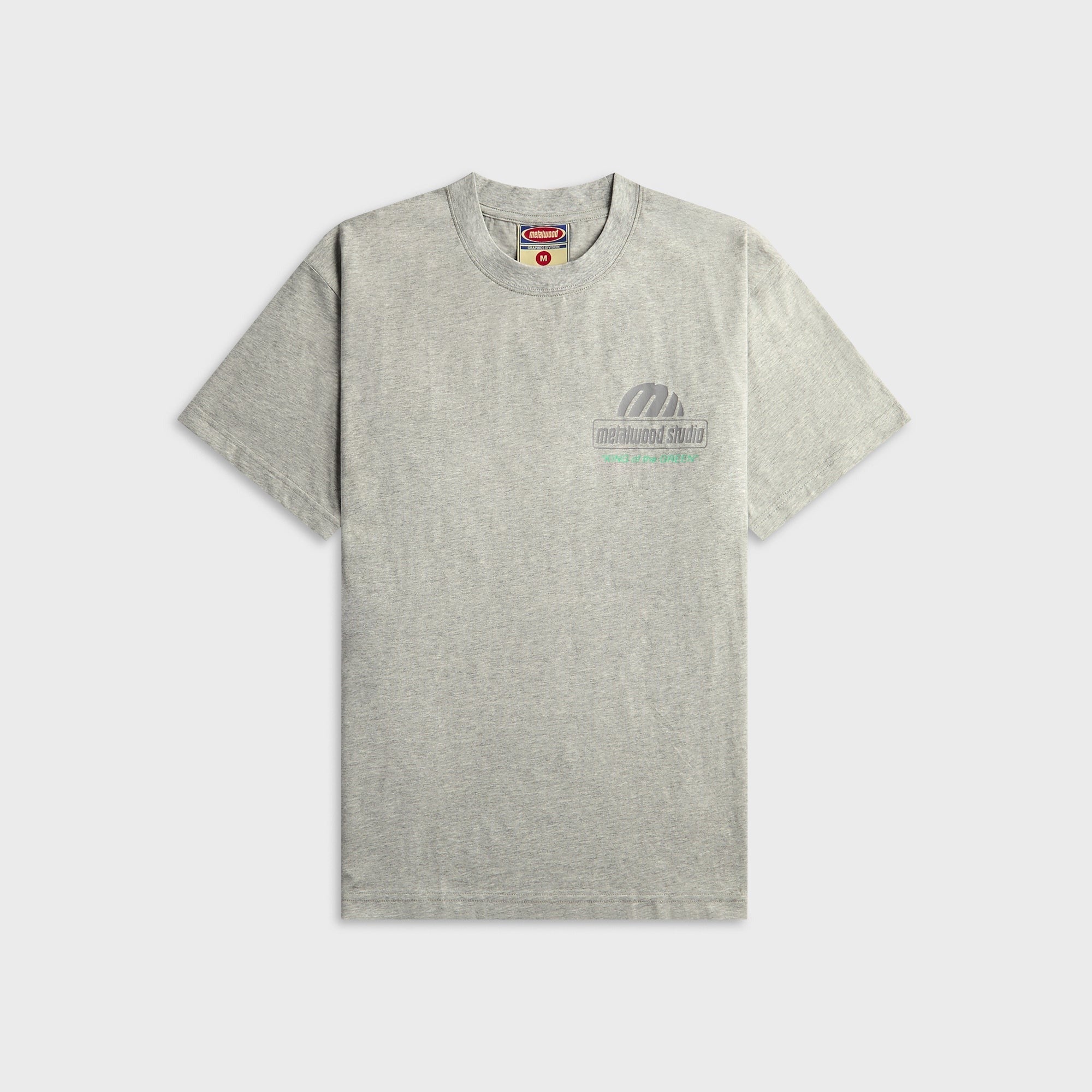 Metalwood King Of The Greens Tee - Heather Grey