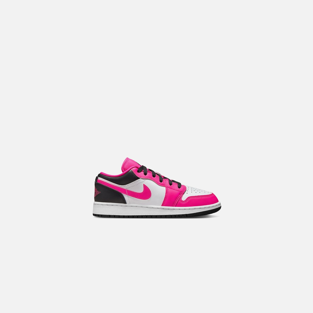 Nike Grade School Air Jordan 1 Low - Fierce Pink / Black / White