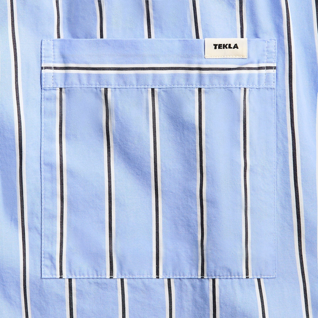Tekla Poplin Pyjama Pants - Bassett Stripes