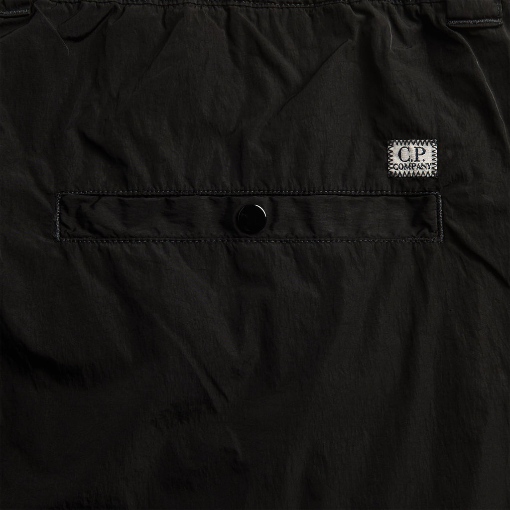 C.P. Company Chrome-R Lens Boxy Cargo Short - Black