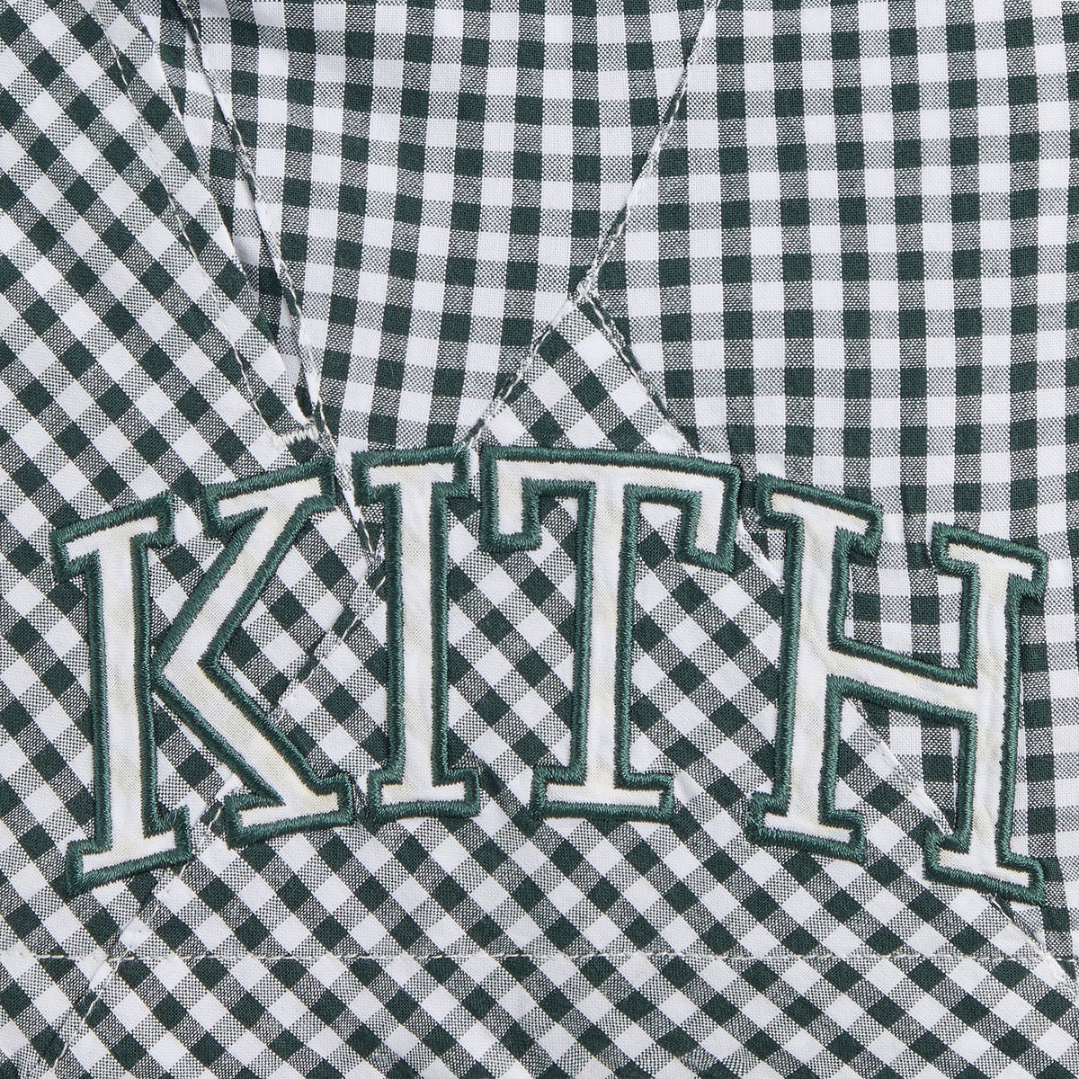 Kith Kids Blocked Gingham Curtis Short - Stadium