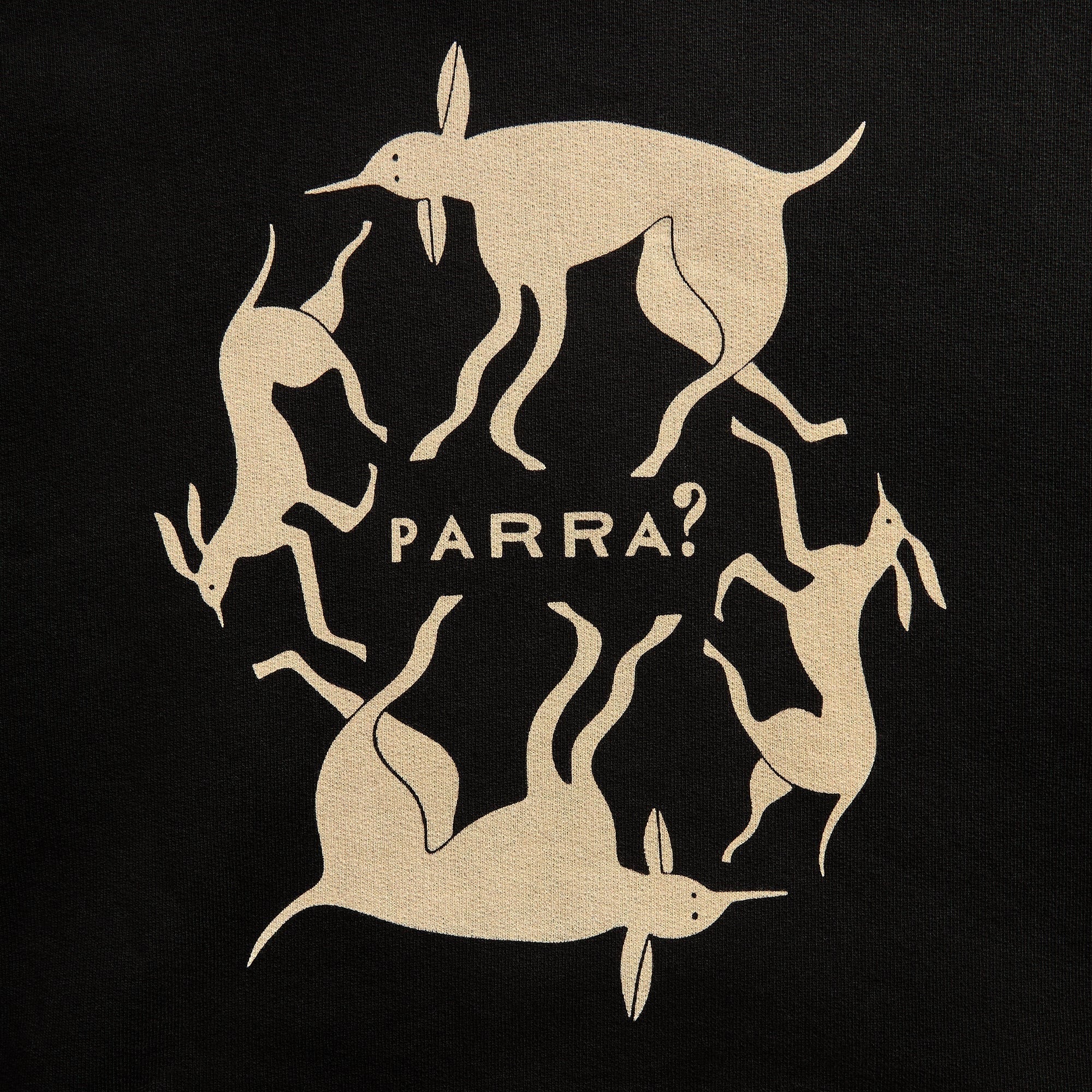 by Parra Non Grand Cafe Hooded Sweatshirt - Black
