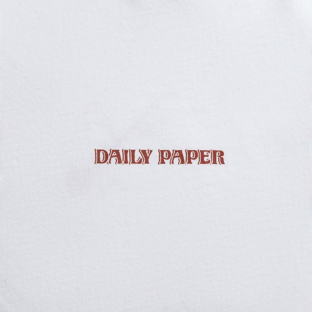 Daily Paper Safari Rally Short Sleeve Tee - White