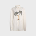 Christopher Esber Mirage Palm Shirt - White