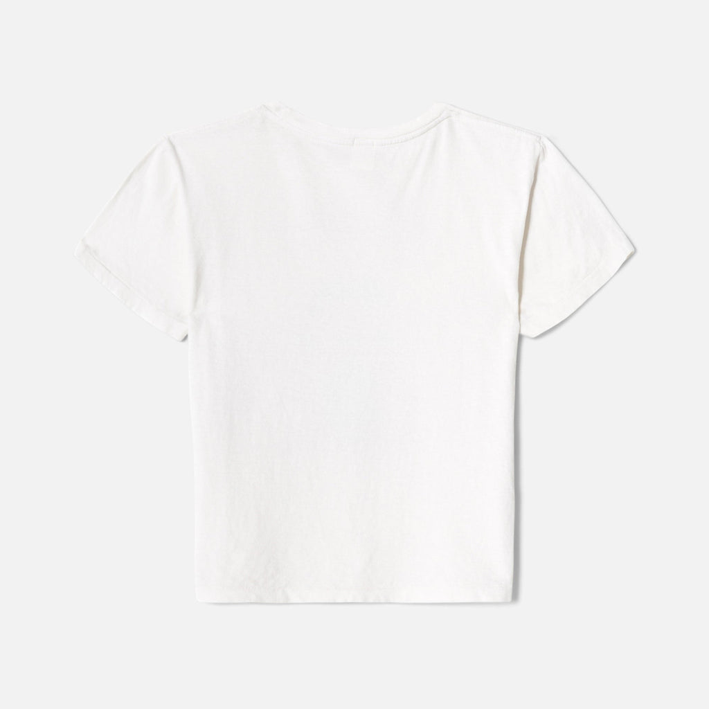 ReDone Classic Lucy Cute Tee - Vintage White