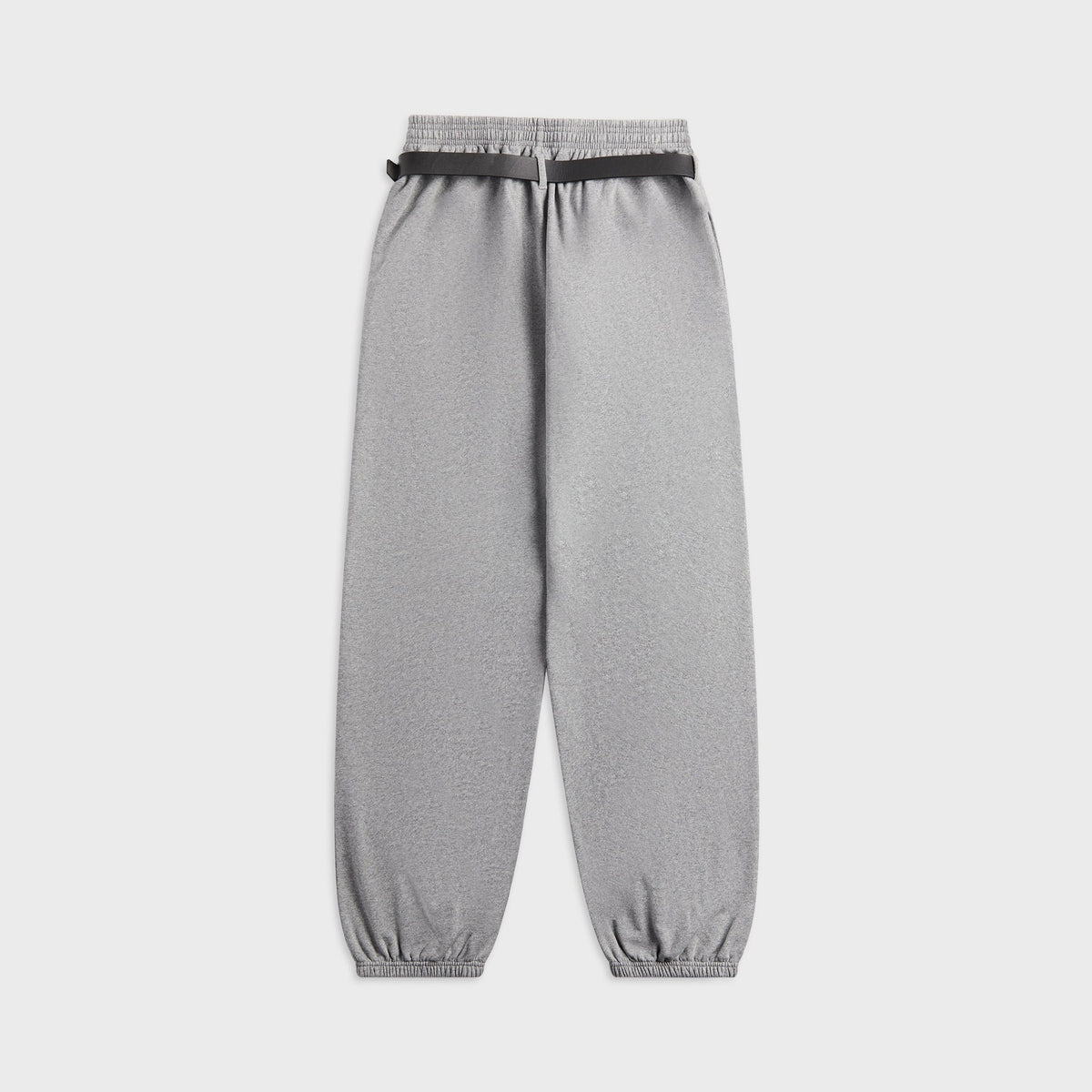Alexander Wang Crystal Hotfix Mid-Rise Terry Sweatpant - Grey