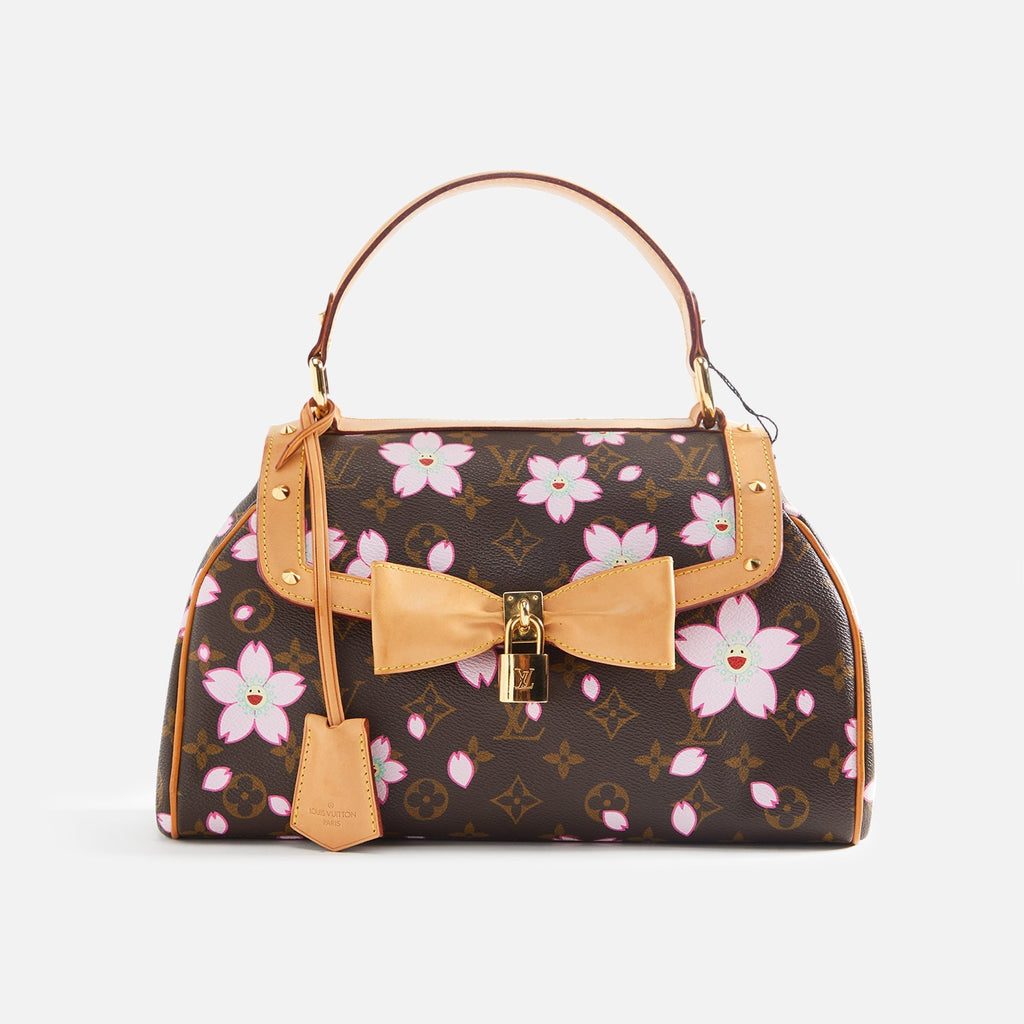 WGACA Louis Vuitton Murakami Blossom Sac Retro PM - Brown