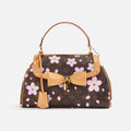 WGACA Louis Vuitton Murakami Blossom Sac Retro PM - Brown
