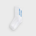 Kith Fast Logo Cotton Crew Socks - White